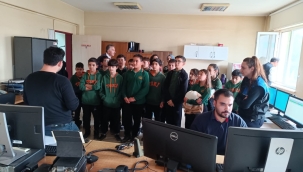 Akhisar,Demirci ve Tugutlu'da öğrencilerin emniyet ziyareti