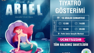 Alaşehir belediyesinden çoçuklara ücretsiz tiyatro