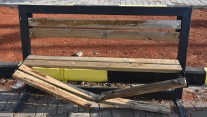 Alaşehir'de vandalizm hortladı