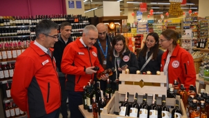 Alkollü içki satış ve tüketim yerlerine eş zamanlı denetim