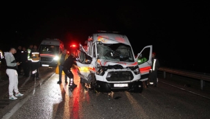 Anbulansın karıştığı kazada ölü ve yaralılar var