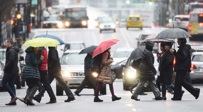 Aralarında Manisa'nında bulunduğu 17 ilde yağış uyarısı