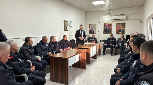 Başkan Akan zabıta personeli ile kahvaltı etti