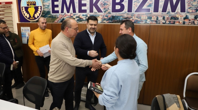 Başkan Akın'dan personele yeni yıl armağanı nutuk