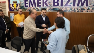 Başkan Akın'dan personele yeni yıl armağanı nutuk