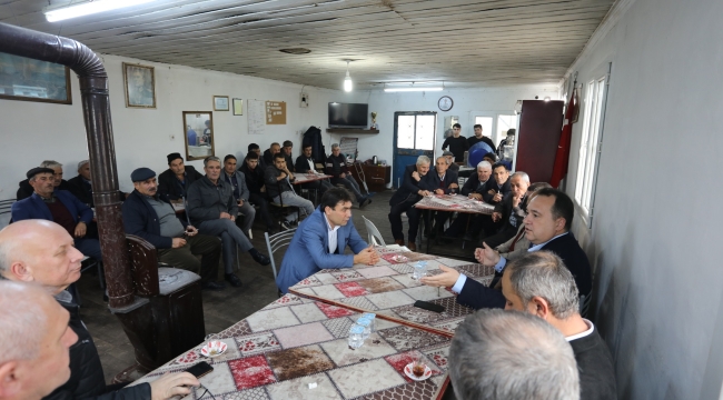 Başkan Dutlulu mahalle ziyaretlerine başladı