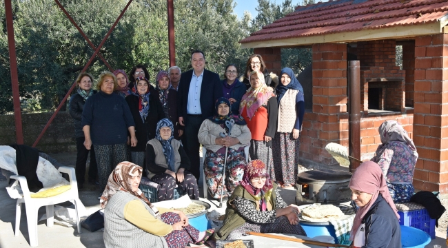 Başkan Dutlulu mahalle ziyaretlerini sürdürüyor