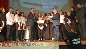 Başkan Dutlulu'ya onur ve başarı belgesi verildi