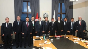 Başkan Hızlı ege bölgesi il başkanları toplantısına katıldı