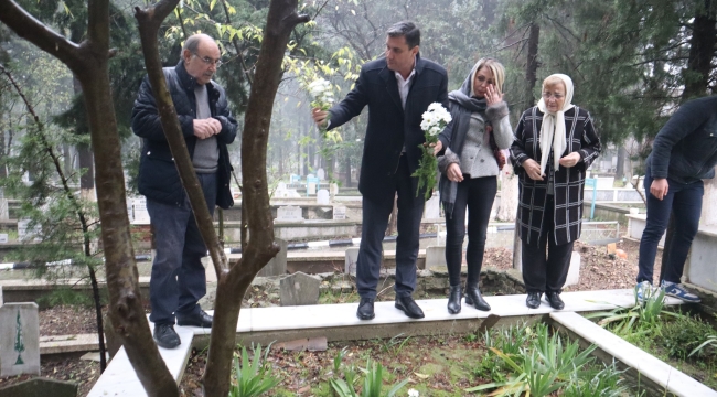 Başkan Zeyrek babasının hayır duasını aldı