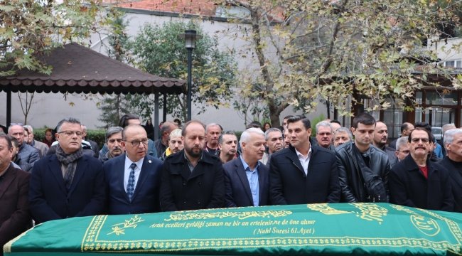 Başkanlar başkan Bilgin'in acısını paylaştı