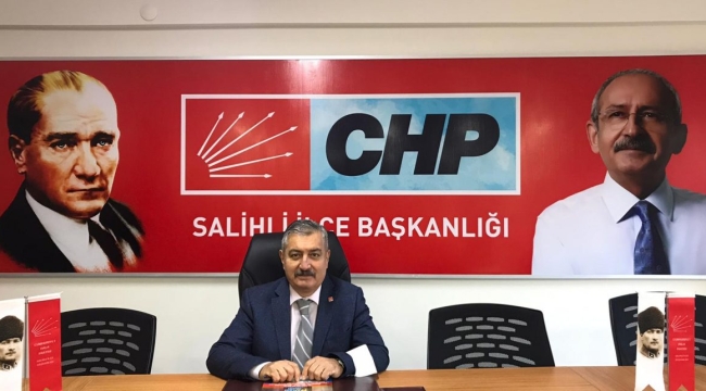 CHP Salihli ilçe başkanı Namver istifa etti