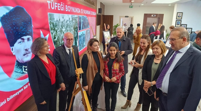 'Çocuk Gözüyle İnsan Hakları' resim sergisi