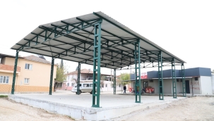 Develi pazar yeri tamamlandı