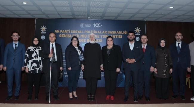 Ege bölgesi 3 kademe sosyal politikalar başkanları bölge toplantısı