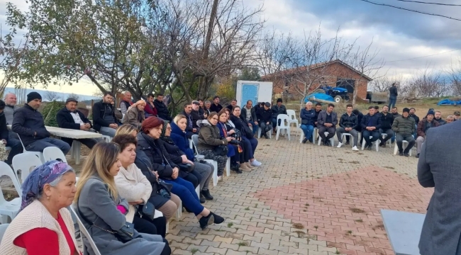 Evrenli köyünde vatandaşra zararları anlatıldı