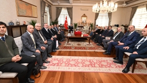 Federasyon başkanları vali Ünlü'yü ziyaret etti