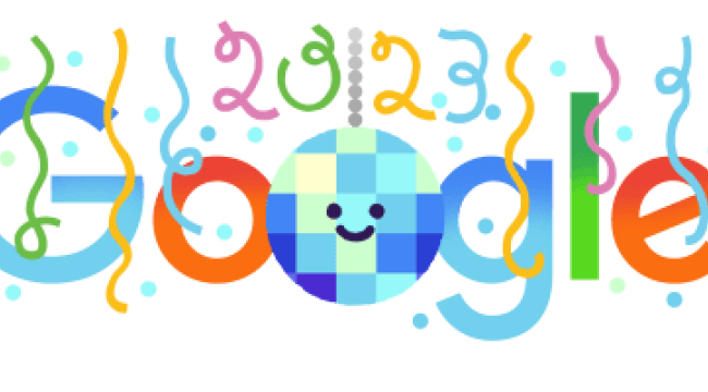 Google'dan yeni yıla özel 'Doodle' 