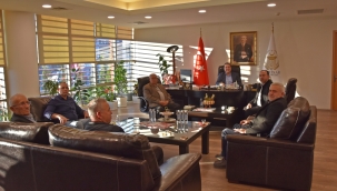 Kırkağaç iyi ve DP ilçe yöneticileri başkan Dutlulu'yla buluştu