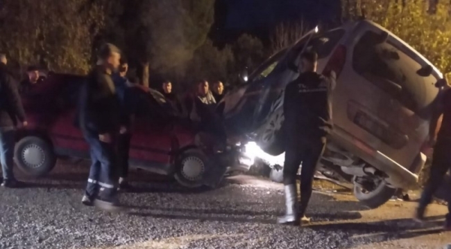 Manisa'da kaza çok sayıda yaralı var