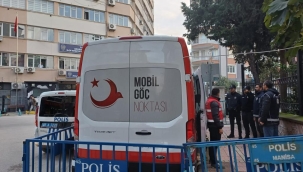 Manisa'da mobil göç noktası oluşturuldu 