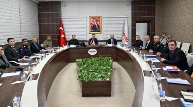 Manisa'nın güvenliği ele alındı