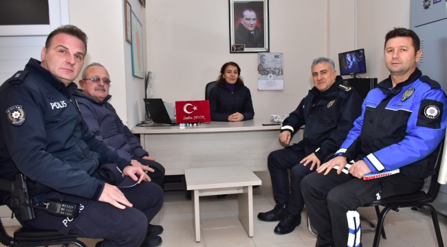 Müdür Aktaş'ın mahalle muhtarları ziyareti sürüyor