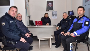 Müdür Aktaş'ın mahalle muhtarları ziyareti sürüyor