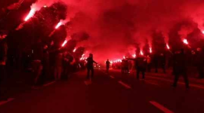 Muhteşem karşılama