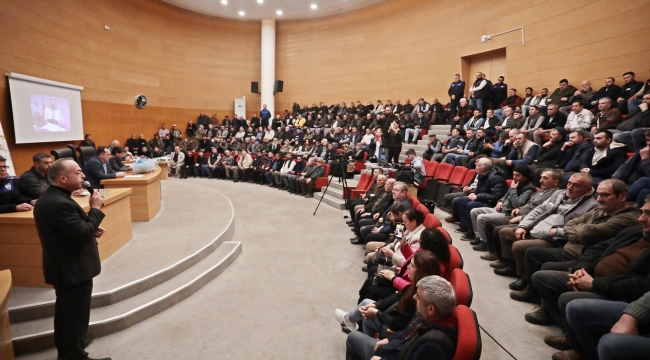 Noret huzurunda cumartesi pazaryeri kuraları çekildi