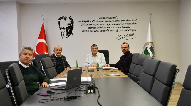 OSB Salihli yönetimi toplandı