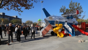 Saruhanlı beldiyesinin masal parkı tam not aldı