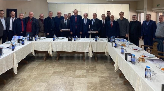 Soma OSB'de yılı son toplantısı yapıldı