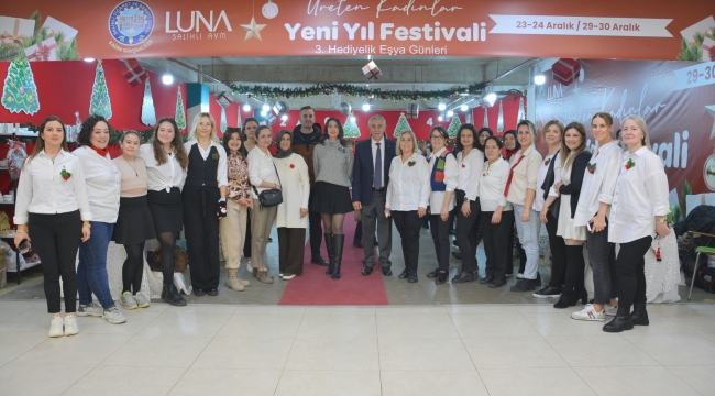 STSO başkanı Yüksel yeni yıl eşya festivali katıldı