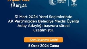 Son başvuru tarih i 5 ocak