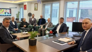 TOÇ BİR-SEN yöneticileri müdür Öztürk'ü ziyaret etti