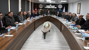 Toplantıda eğitim yatırmları ele alındı