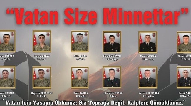 Turgutlu belediyesinden şehitler için lokma hayrı