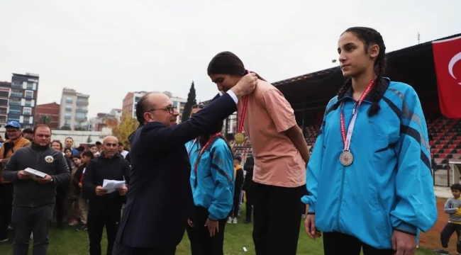 Turgutlu'da Atatürk koşusu yapıldı
