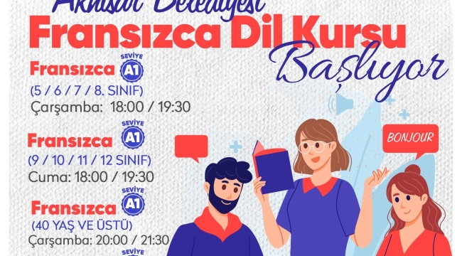 Ücretsiz Fransızca kursu