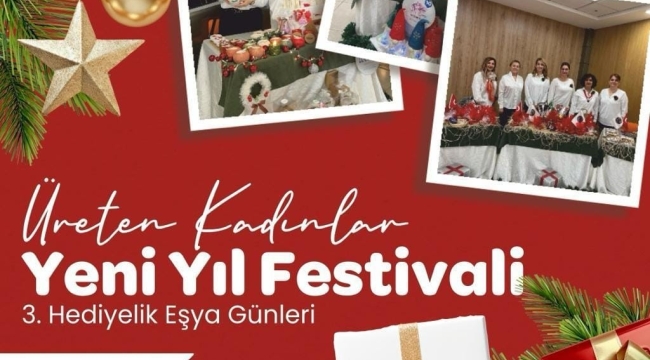 Üreten kadınlar yeni yıl festivali