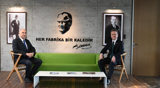 Vali Ünlü OSB'yi ziyaret etti