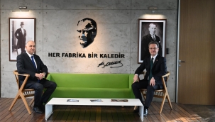 Vali Ünlü OSB'yi ziyaret etti
