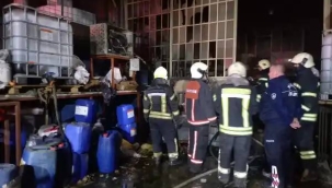 Yangın yayılmadan söndürüldü