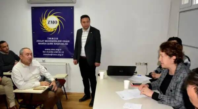 Yar yeniden ziraat müdendisleri şube başkanı