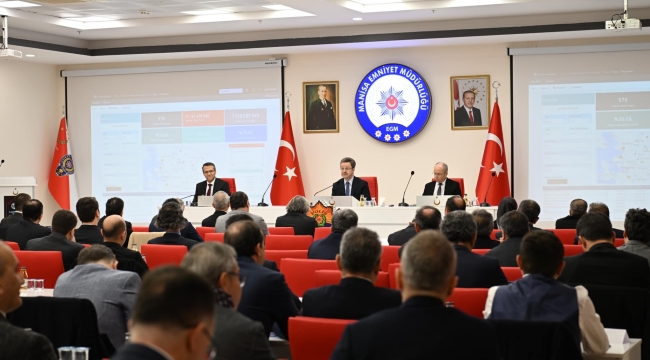 1. il koordinasyon kurulu oplantısı yapıldı