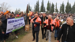 24. Gökkaya folklorik deve festivali yapıldı