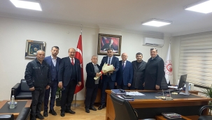 7 oda başkanından ticaret il müdürüne hoş geldin ziyareti