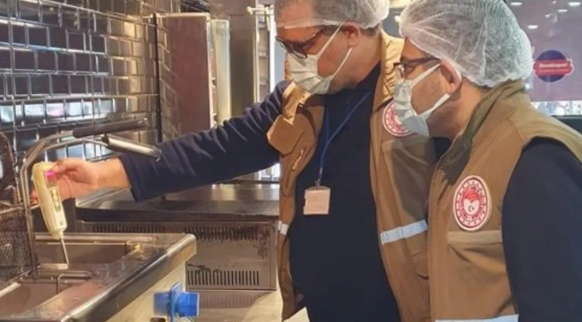 81 ilde eş zamanlı kızartma yağ denetimi