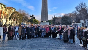 Akhisarlı kadınlar İstanbul'u gezdi